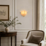 Zerane sconce over an entry console