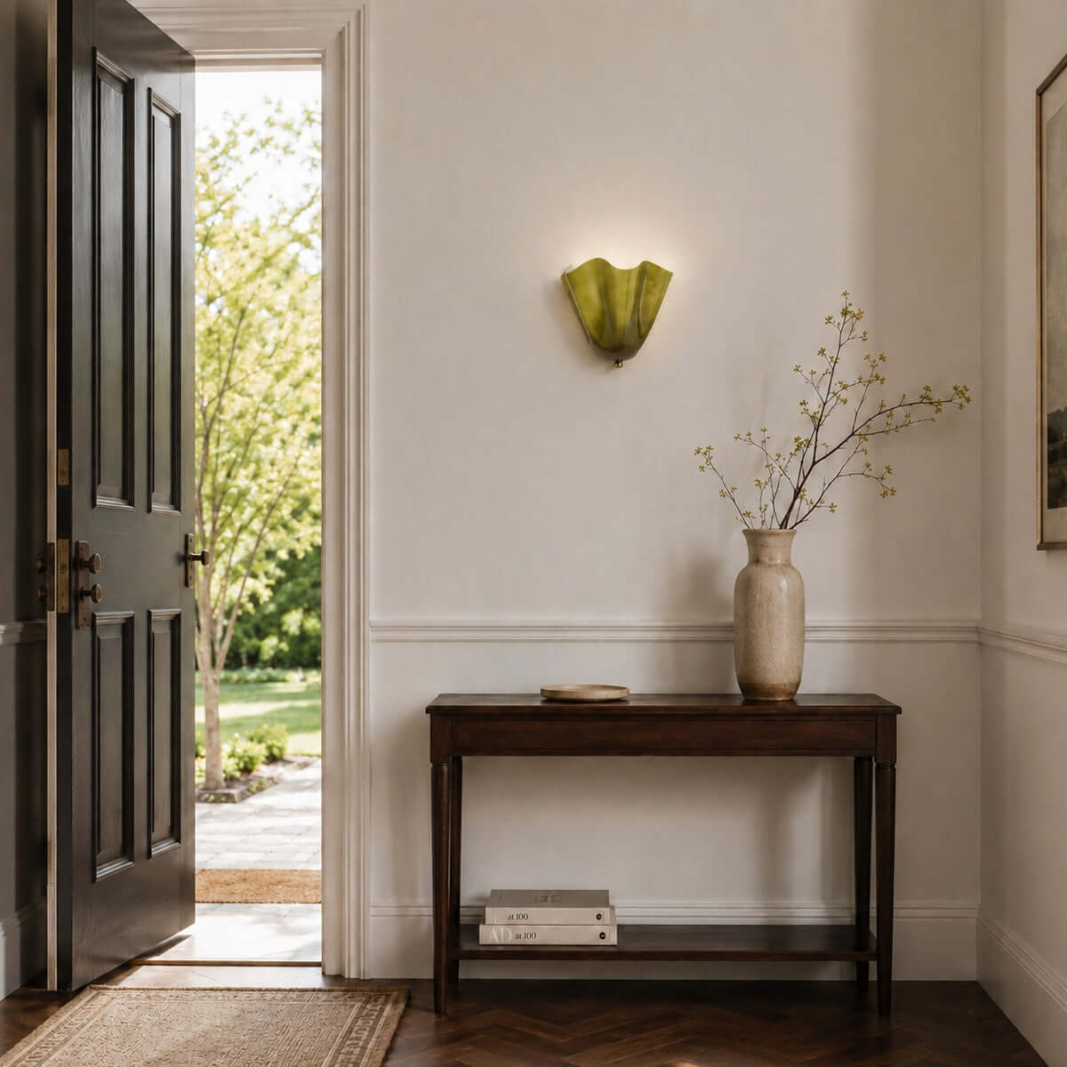 Zerane wall sconce