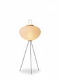 Japanese Xuan Paper Floor Lamp — studio white