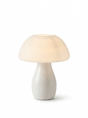 Fungo Ceramic Mushroom Table Lamp — studio white