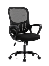 Brisa mesh office chair — studio white