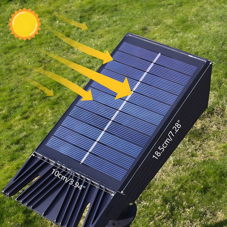 Vale solar panel size and charging diagram